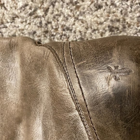 FRYE Women's Jane Tall Cuff Boot Slate, 8.5 US - Picture 5 of 12